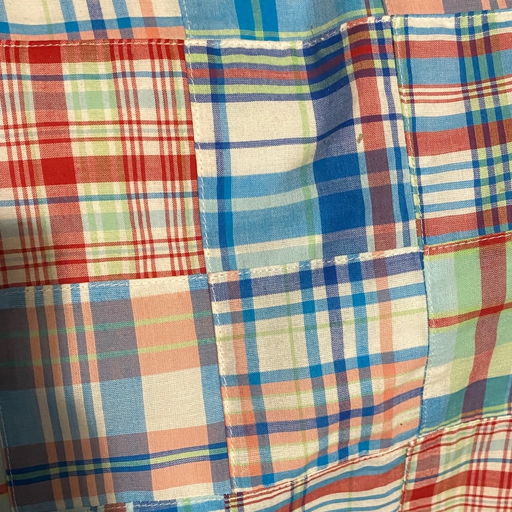 Talbots Multicolor Plaid Fabric skirt womens 16